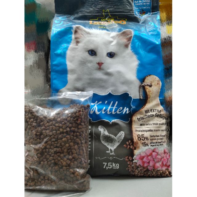 leonardo kitten food