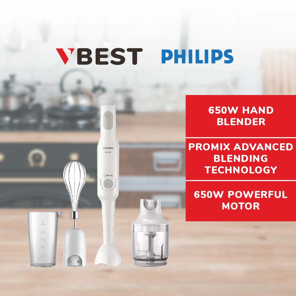 PHILIPS 650W ProMix Hand Blender HR2533 Shopee Malaysia