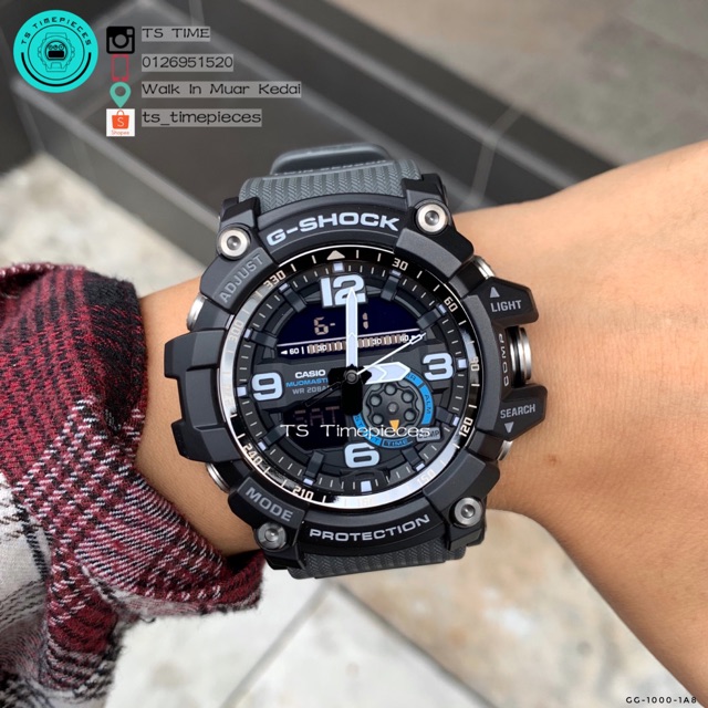 g shock mudmaster gg 1000 1a8
