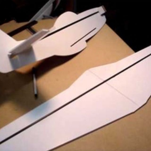 styrofoam rc plane