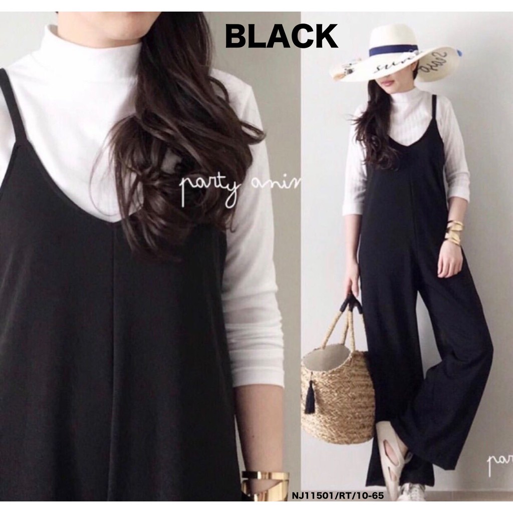 NJ Fashion Trendy Jumpsuit [Free Long Sleeves Inner Top]