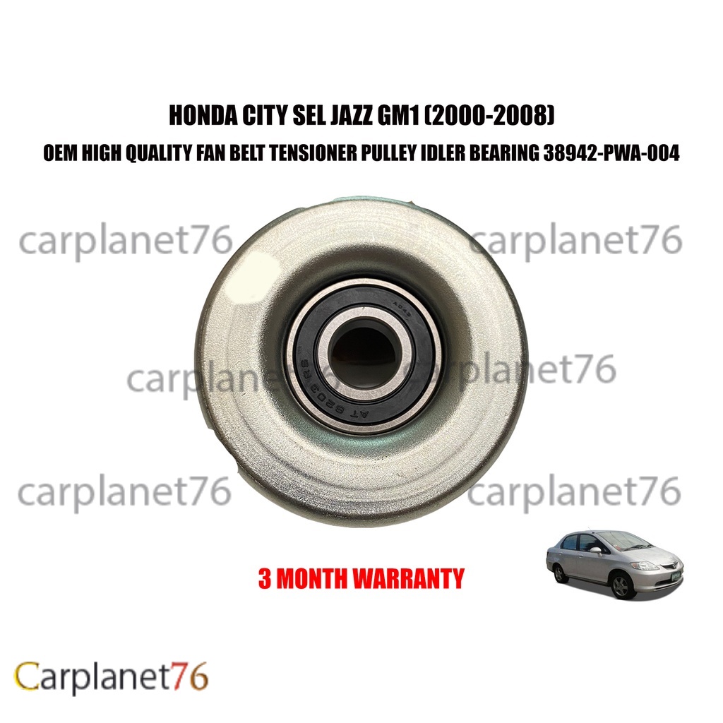 HONDA CITY SEL JAZZ GM1 IDSI VTEC (20002008) FAN BELT TENSIONER PULLEY