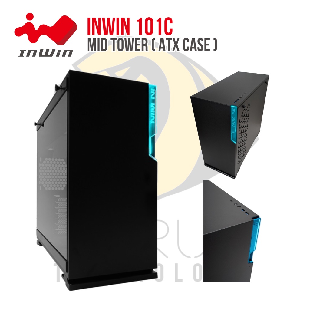 InWin 101C Mid Tower ATX Chassis | Shopee Malaysia