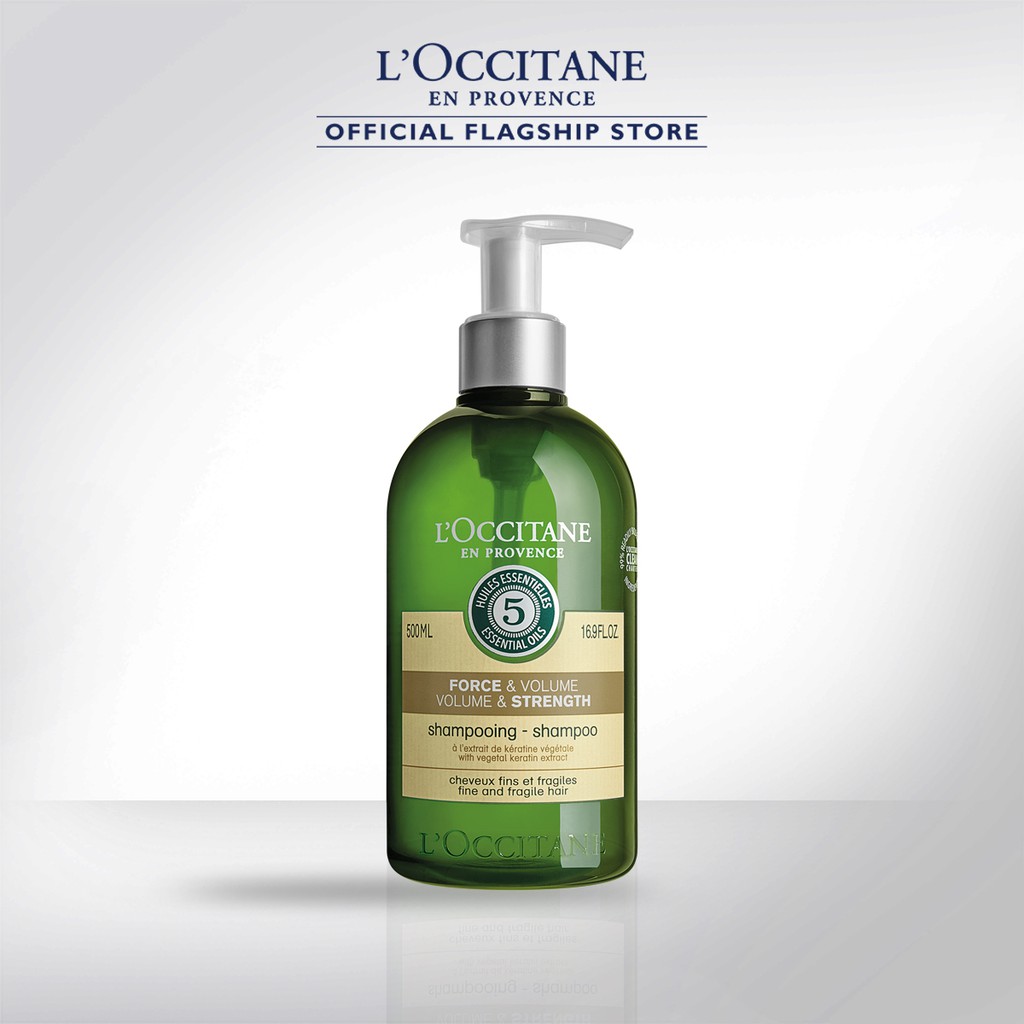 L'Occitane Aromachologie Volume & Strength Shampoo 500ml Shopee Malaysia