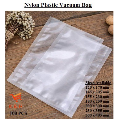 Vacuum Plastic Bag / Smooth Surface Plastic Vacuum Bag / 3 Side Sealed ...