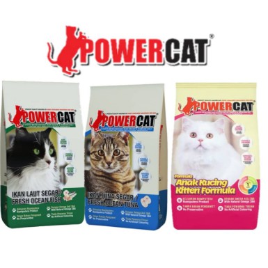 Powercat Makanan Kucing Ocean Fish Tuna Kitten Produk