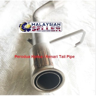 Perodua Kelisa Kenari Tail Pipe Stainless Steel Head 