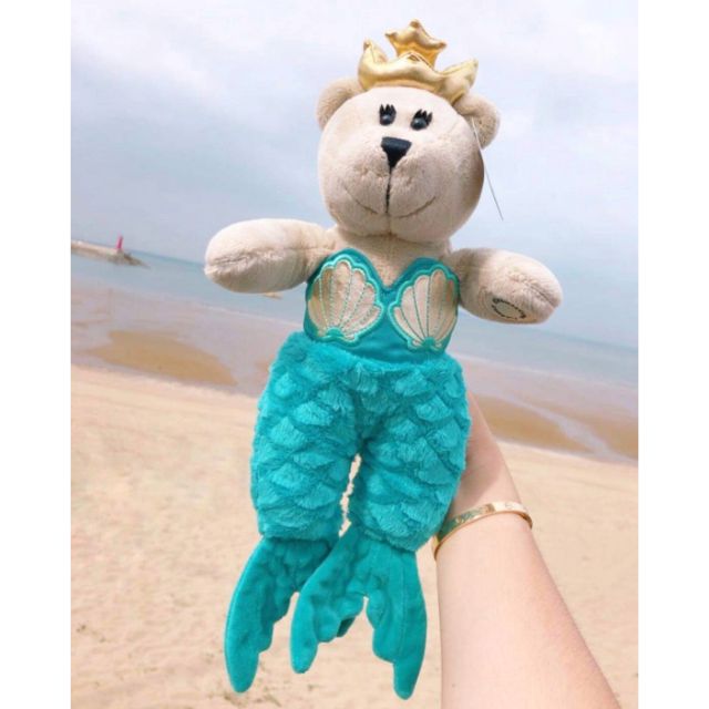 mermaid teddy bear