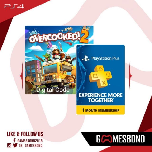 overcooked 2 ps4 digital code