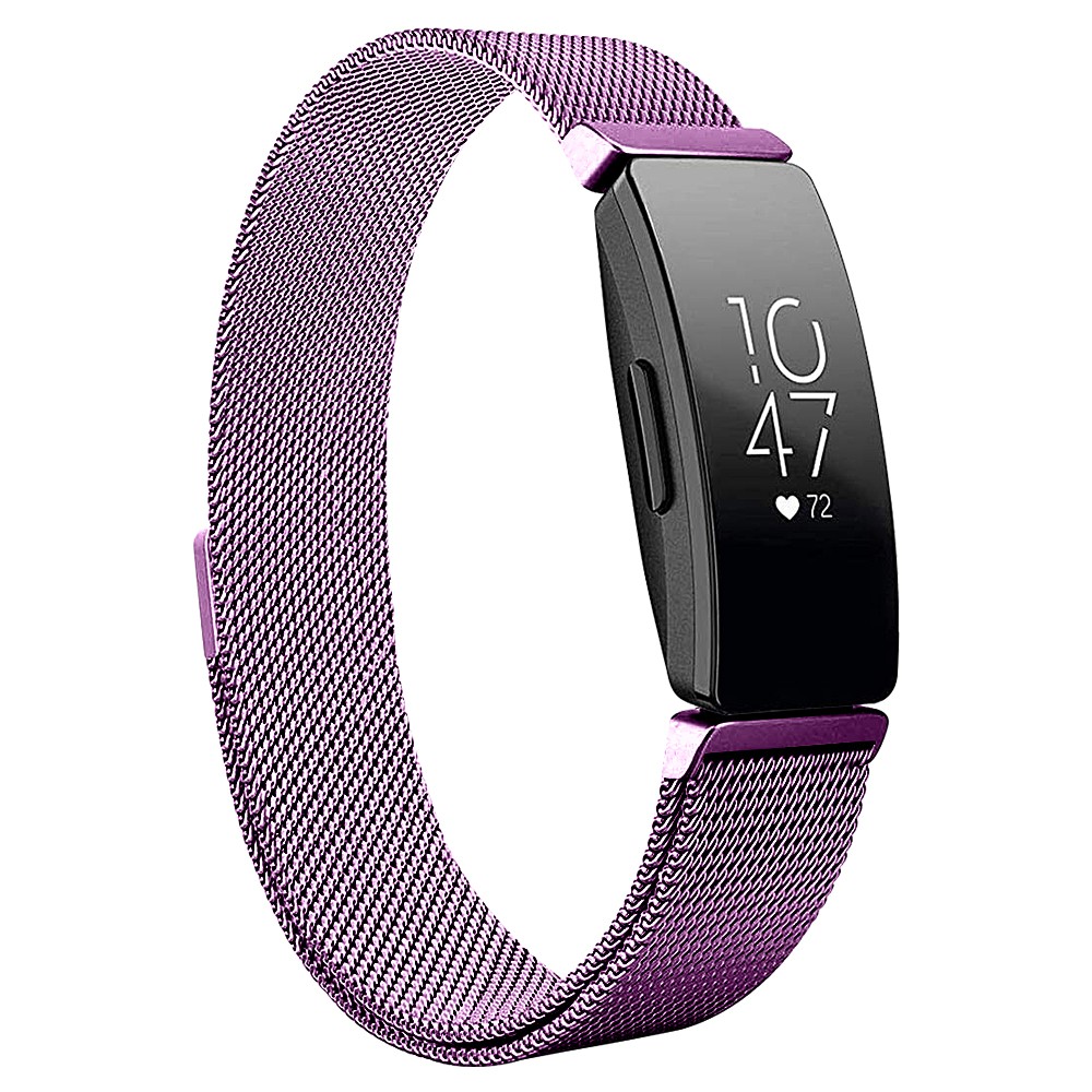 fitbit inspire hr metal band