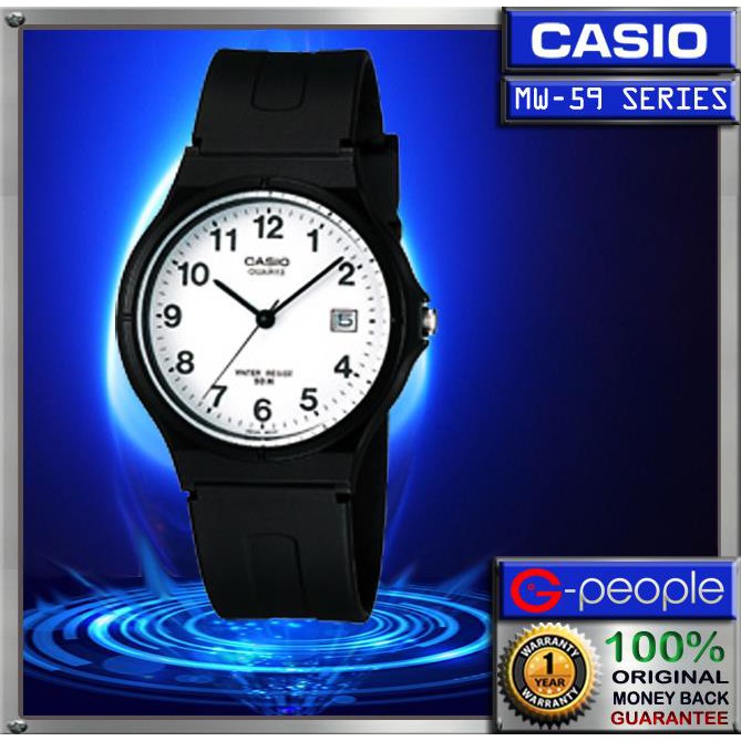 Casio Mw 59 7bv Mw 59 7b Mw 59 Classic Watch 100 Original Shopee Malaysia