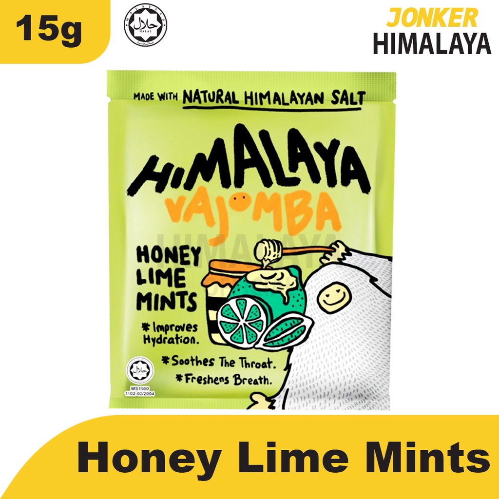 HIMALAYA VAJOMBA HONEY LIME MINTS 15G Shopee Malaysia