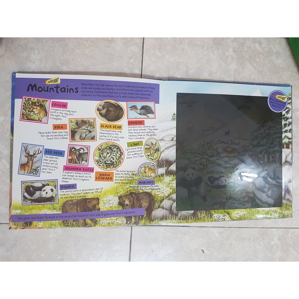 Learn To Use Spotlight To Search Find And Count Wild Animal Hunt Book Shopee Malaysia - pika particle roblox