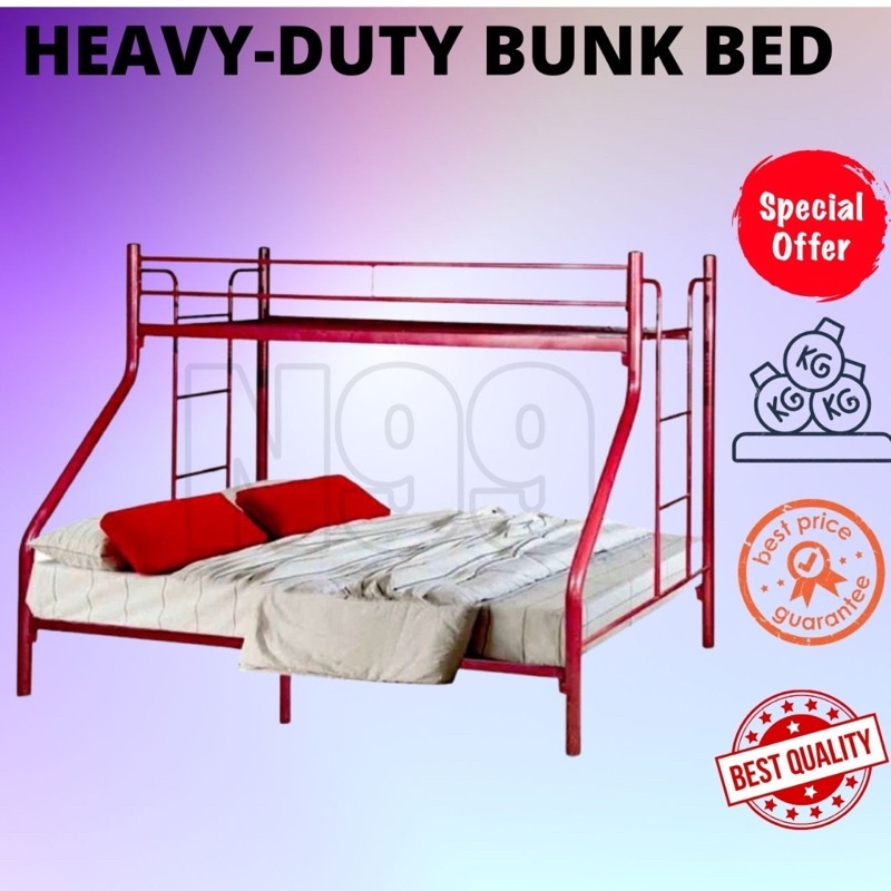 [FREE SHIPPING] Bunk bed double decker/katil besi 2 tingkat/metal bed ...