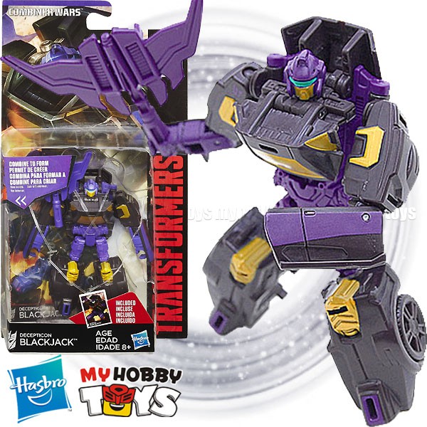 Hasbro Transformers Generations - Combiner Wars : Decepticon Blackjack ...