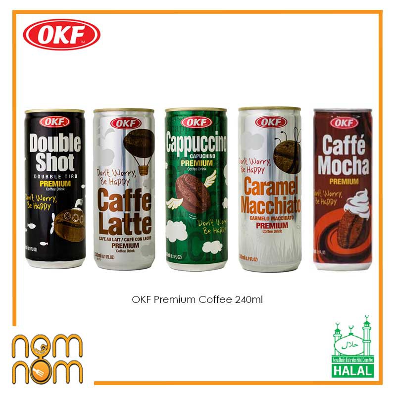 [HALAL] OKF Premium Coffee 240ml Shopee Malaysia