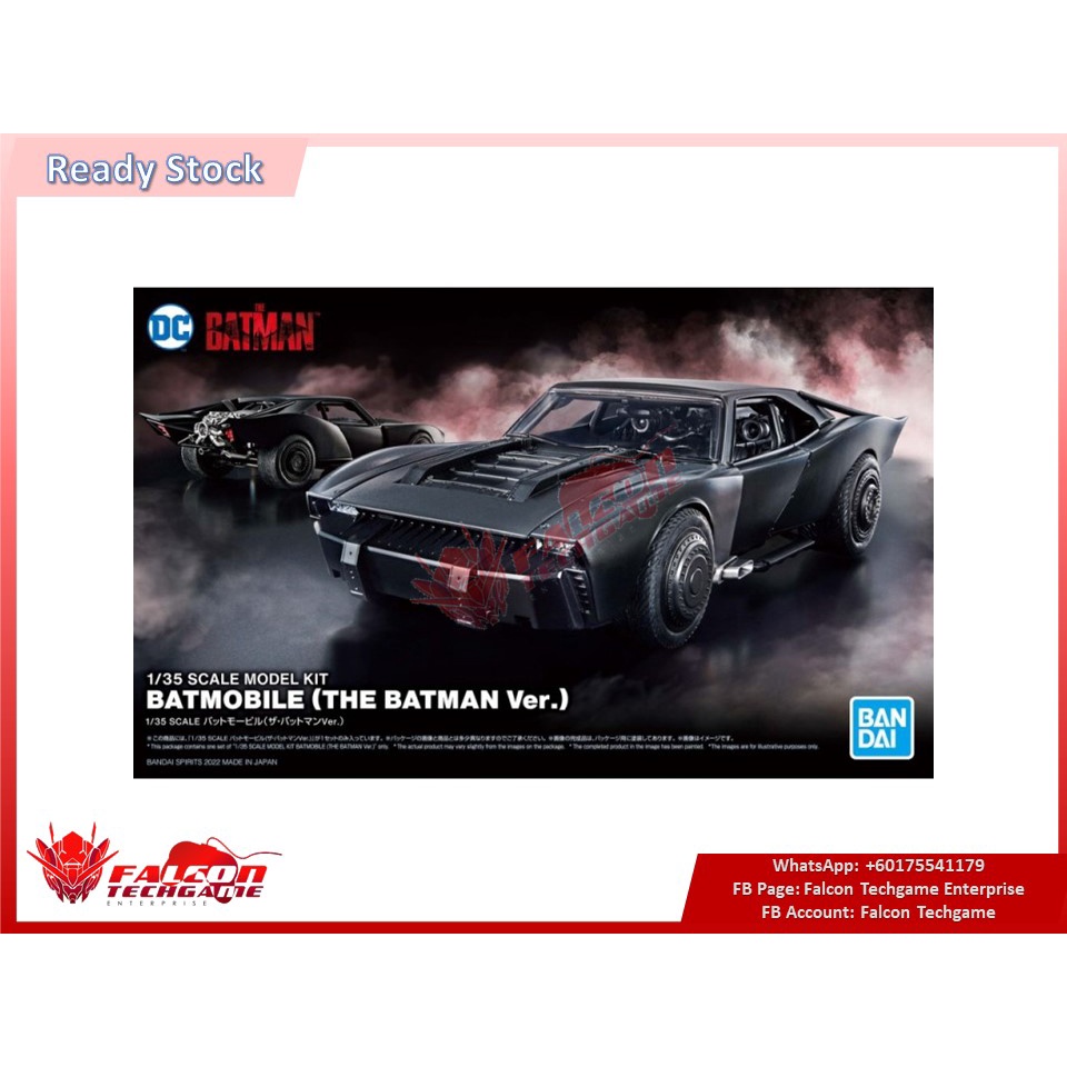 Bandai 1/35 SCALE MODEL KIT BATMOBILE THE BATMAN Ver. BATMAN Ver. BATMAN  BEGINS Ver. | Shopee Malaysia