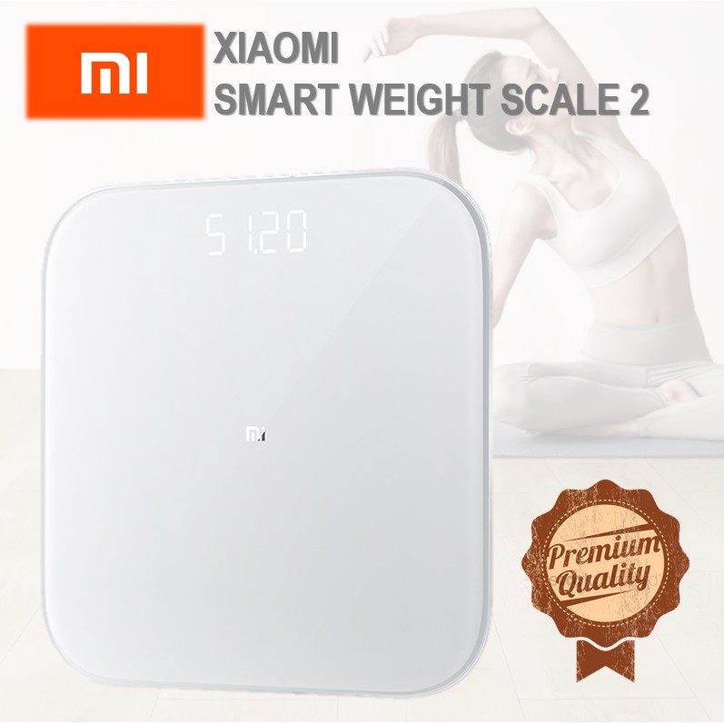 (ORIGINAL XIAOMI READY STOCK) NEW XIAOMI SMART WEIGHT SCALE 2 BLUETOOTH
