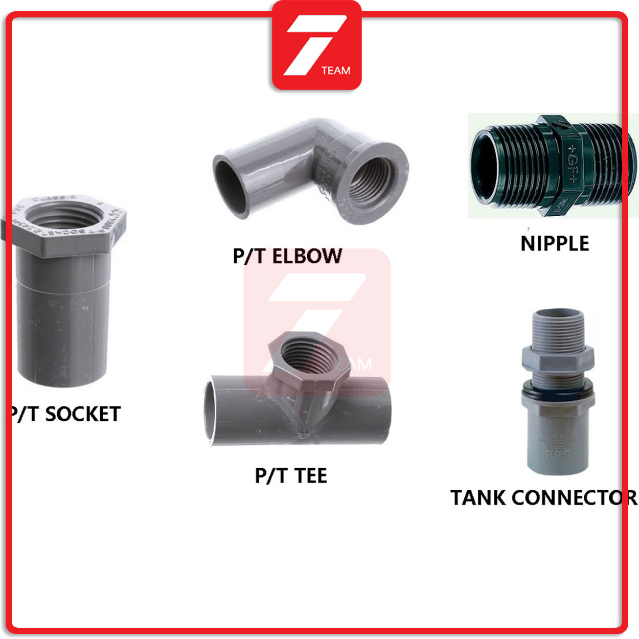 15MM 1 2 PVC PIPE FITTING Shopee Malaysia