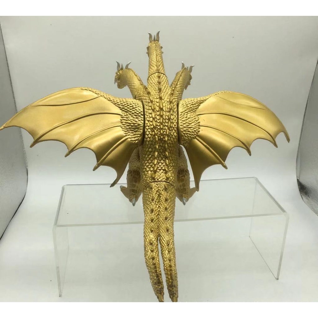 Godzilla Monster King Ghidorah Golden Mechanical Dinosaur PVC Action ...