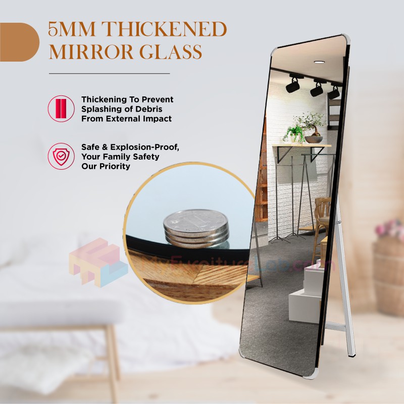 Buy Ready Stock 𝐌𝐘𝐅𝐔𝐑𝐍𝐈𝐓𝐔𝐑𝐄𝐋𝐀𝐁 Standing Long Mirror Stand Cermin Panjang Murah Cheap Ikea Home Living Furniture Home Decor Seetracker Malaysia