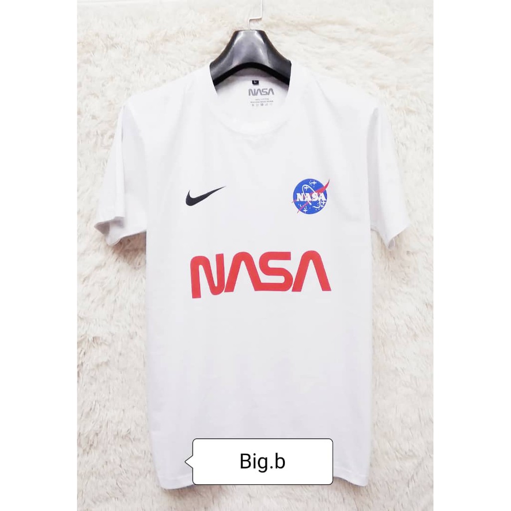 espacio filtrar No quiero NASA Print T-Shirt for unisex| New Look nike Big.b | Shopee Malaysia
