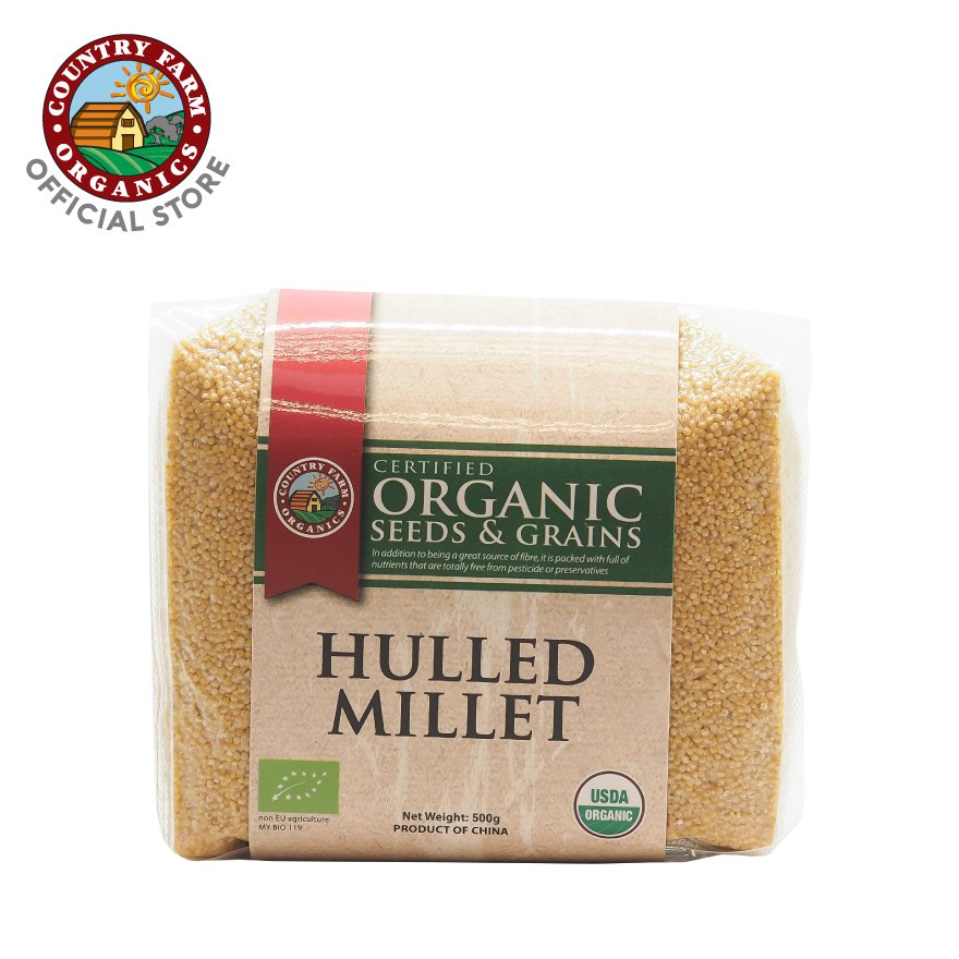 Country Farm Organics Hulled Millet (500g)