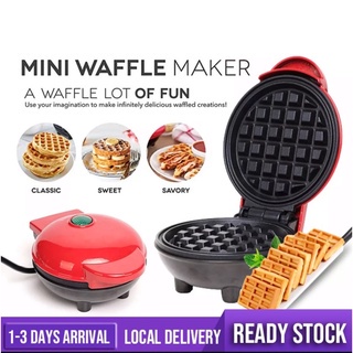 Waffle Maker Machine Electric Non-Stick Waffle Maker Egg Pan Mold Pancake Bakeware Pan Bubble Kitchen 1200W