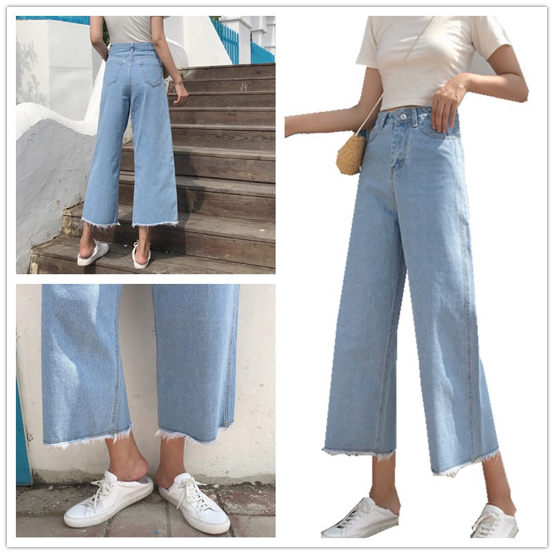 denim pants high waist