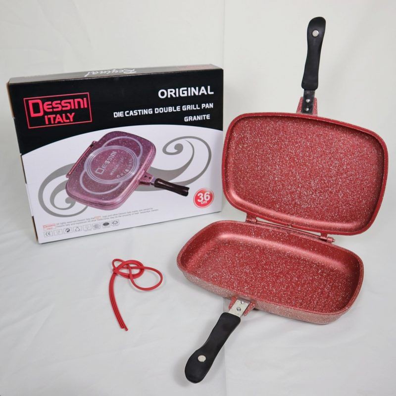 double grill magic pan dessini size 36cm Shopee Malaysia