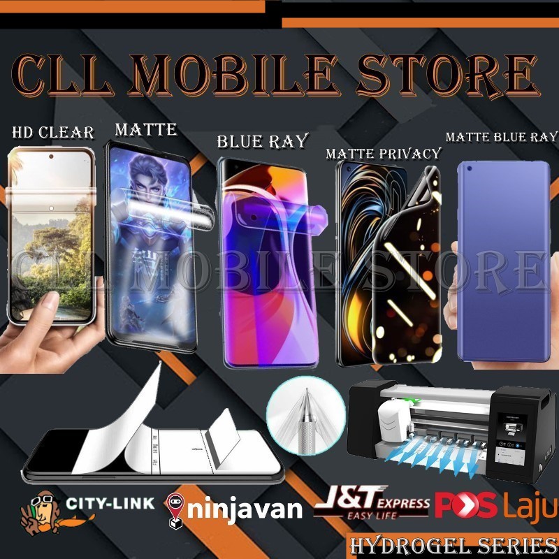 Huawei P10 P10 Plus P10 Lite Crystal Hydrogel Tpu Film Screen Protectors Shopee Malaysia