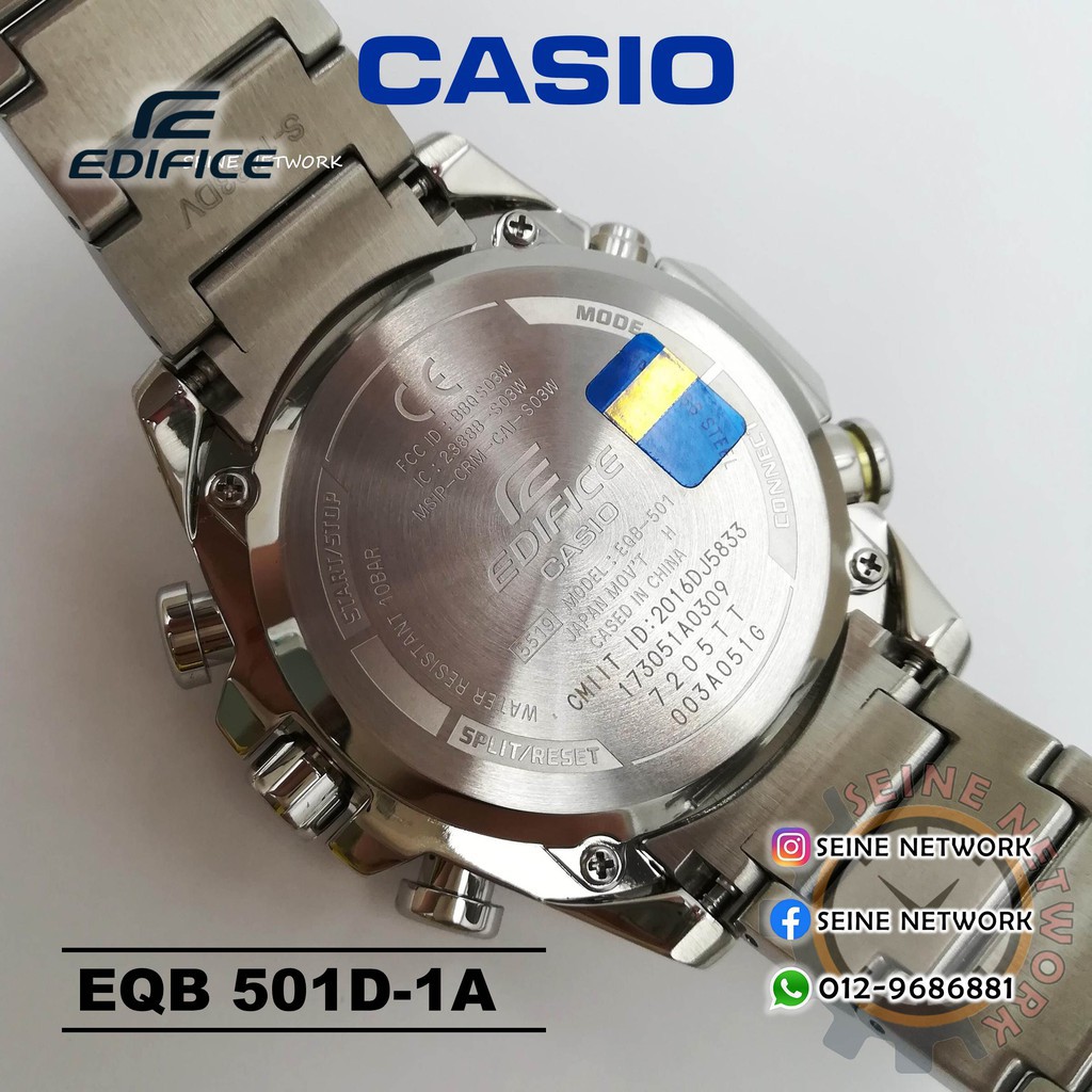 casio edifice eqb 501 battery