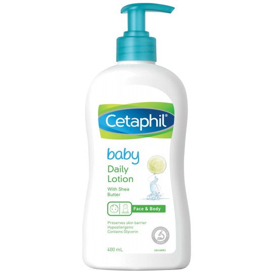 cetaphil baby daily lotion with shea butter 400ml