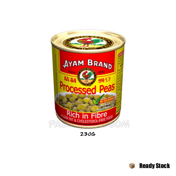 AYAM BRAND Kacang Peas (230g) Processed Peas Canned Shopee Malaysia