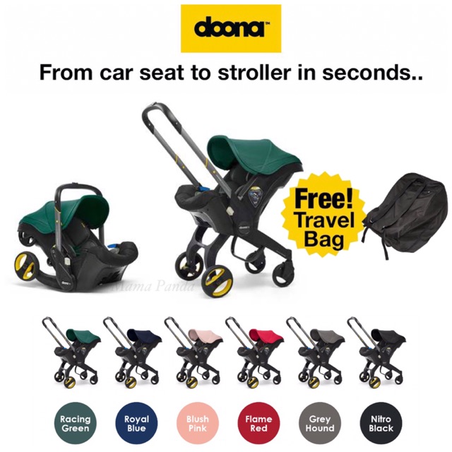 doona infant car seat travel bag
