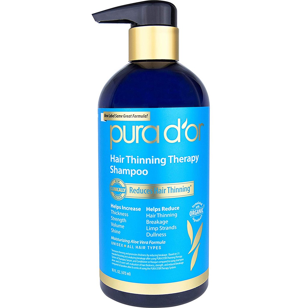 Iimono Pura D Or Hair Loss Prevention Argan Oil Shampoo 16oz