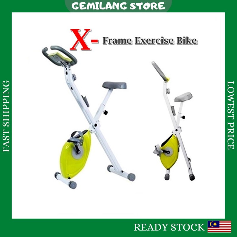 used folding exercise bike