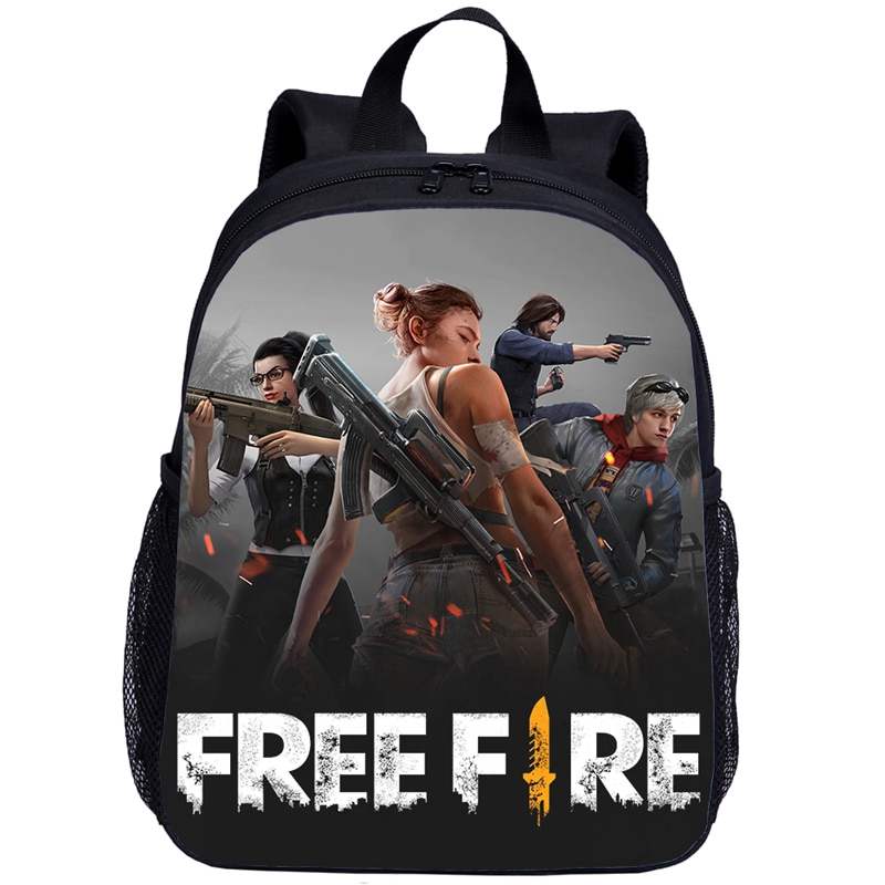 New 3d Cartoon School Bag For Gilrs Boys Fashion Free Fire Game Backpack Children Book Bags Student Kit Mochila Escolar Infantil Shopee Malaysia