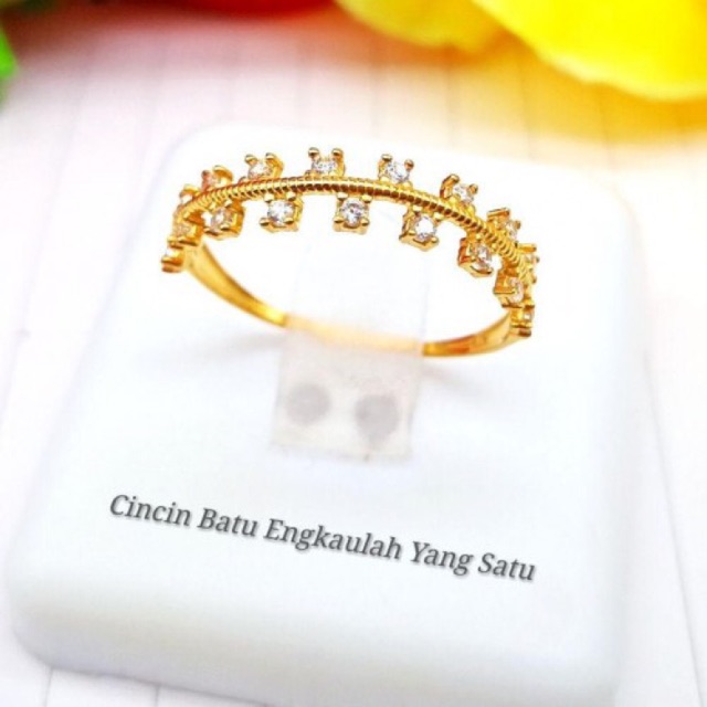 Emas Murah Bangi Cincin Batu Permata Emas 916 Saiz Available 7 24 Ya Saiz 7 24 D Dari Sekecil Kecil Saiz Sehingga Plus Size Ada Design Lain Pun Ada Harga Tak Sampai