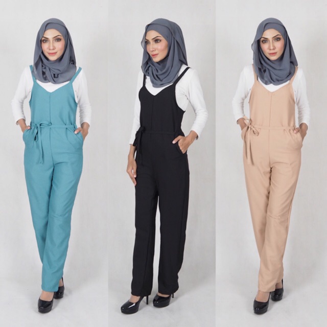 jumpsuit jeans muslimah