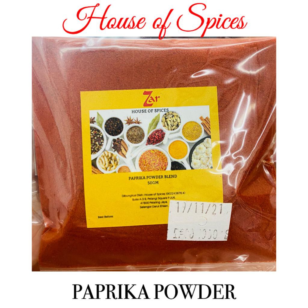 HALAL Paprika Powder 50g, 100g, 200g Shopee Malaysia