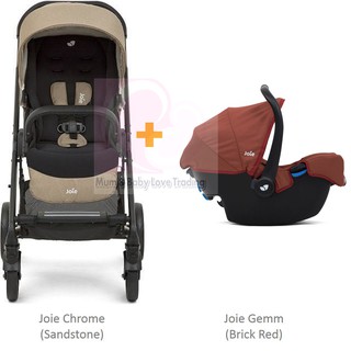 joie travelsystem chrome all in one ember