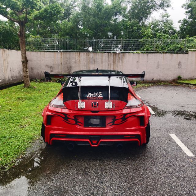 Carbon Fiber Gt Wing Rocket Bunny Style Shopee Malaysia