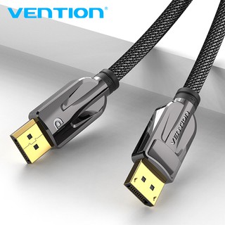 Vention Displayport Cable Dp 1 4 Cable 2k 165hz 4k 144hz 8k High Speed Displayport To Displayport Cable For Laptop Pc Tv Gaming Monitor Cable Shopee Malaysia