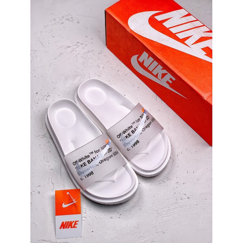 nike branded slippers