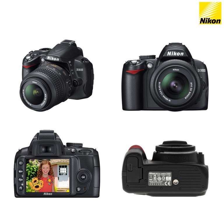 Nikon Dslr D3000 For Beginner Used Shopee Malaysia