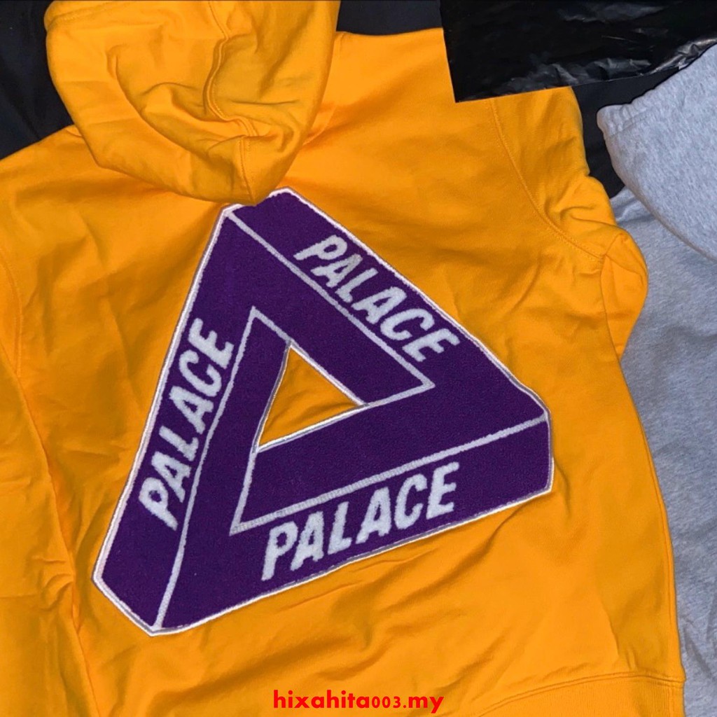 palace tri color hoodie