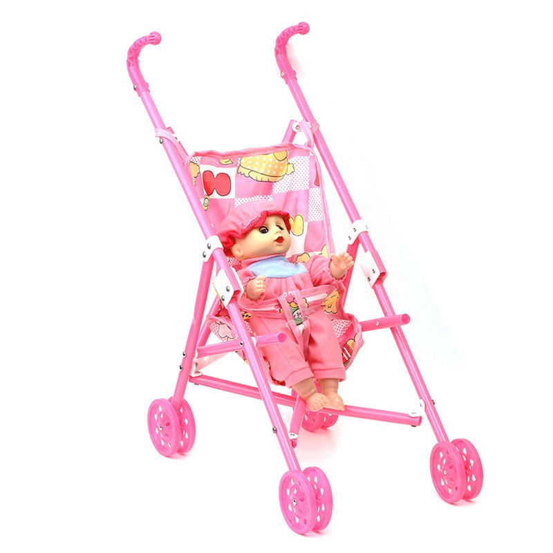 Doll Stroller Pram Toy (ready stock) can add on doll Shopee Malaysia