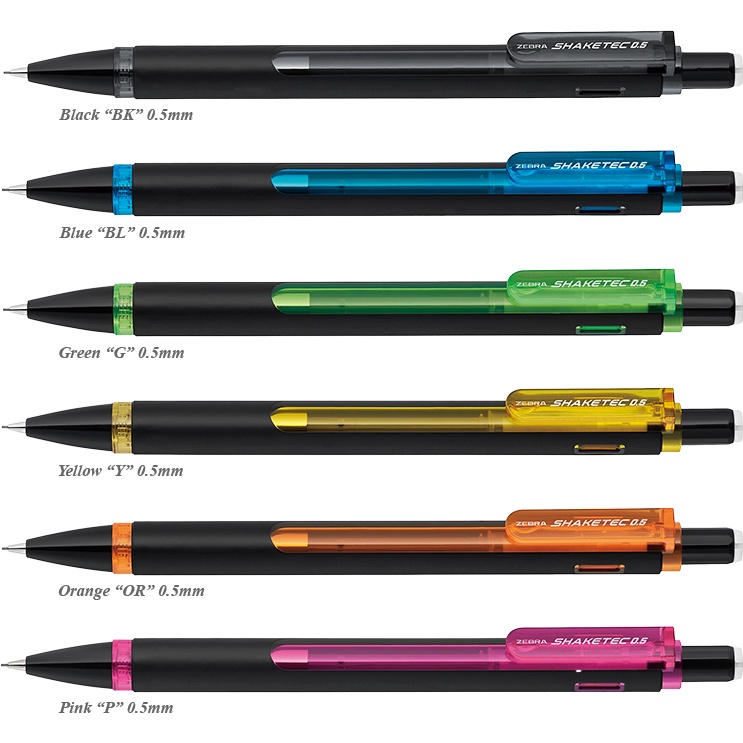 Zebra ShakeTec Mechanical Pencil 0.5mm Shopee Malaysia