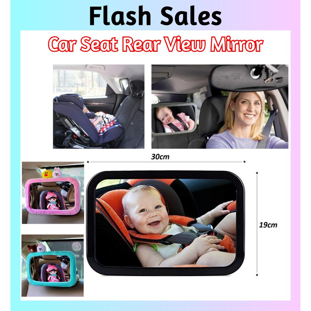 Baby Infant Car Seat Rear View Mirror 
